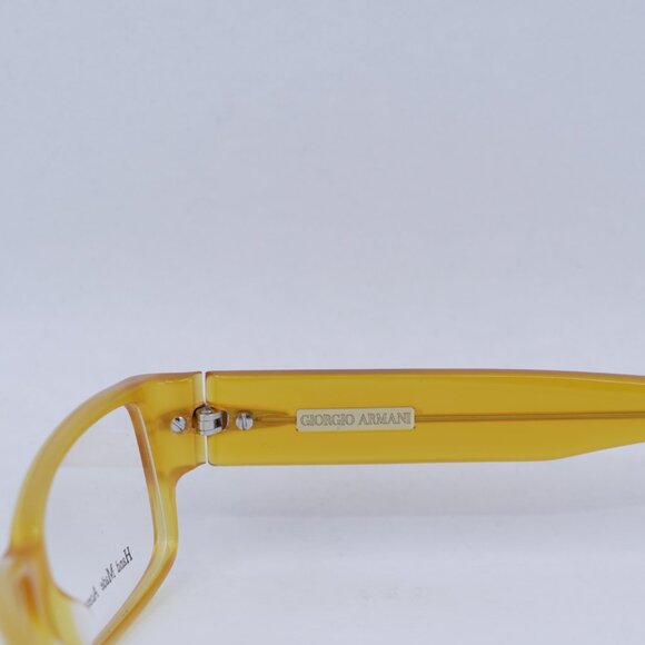 🕶️ New Giorgio Armani GA 713 PD9 Eyeglasses - Honey Gold Frame - Picture 5 of 11